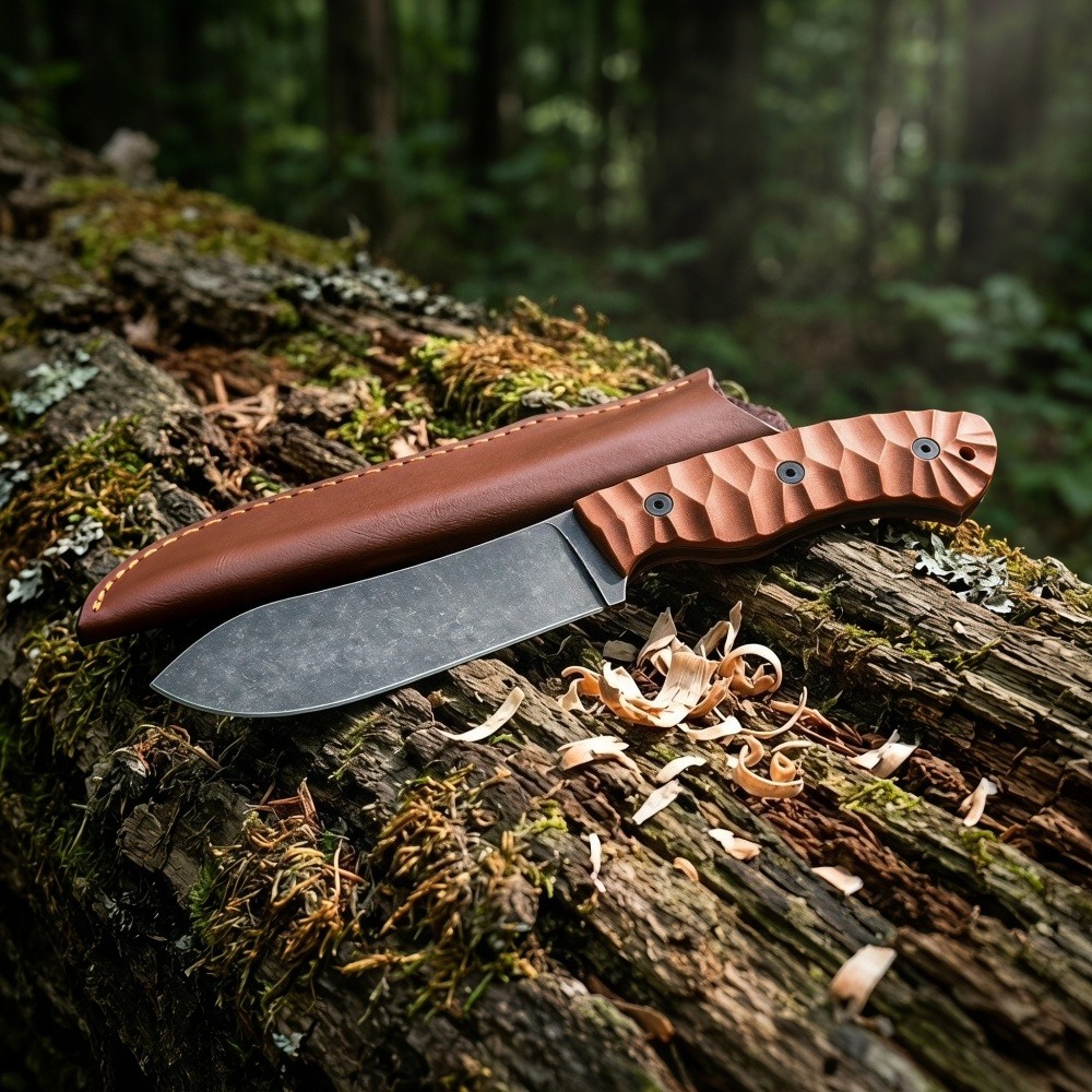 Bushcraft Knife Fixed - Durable Camping Fishing Portable EDC Multitools