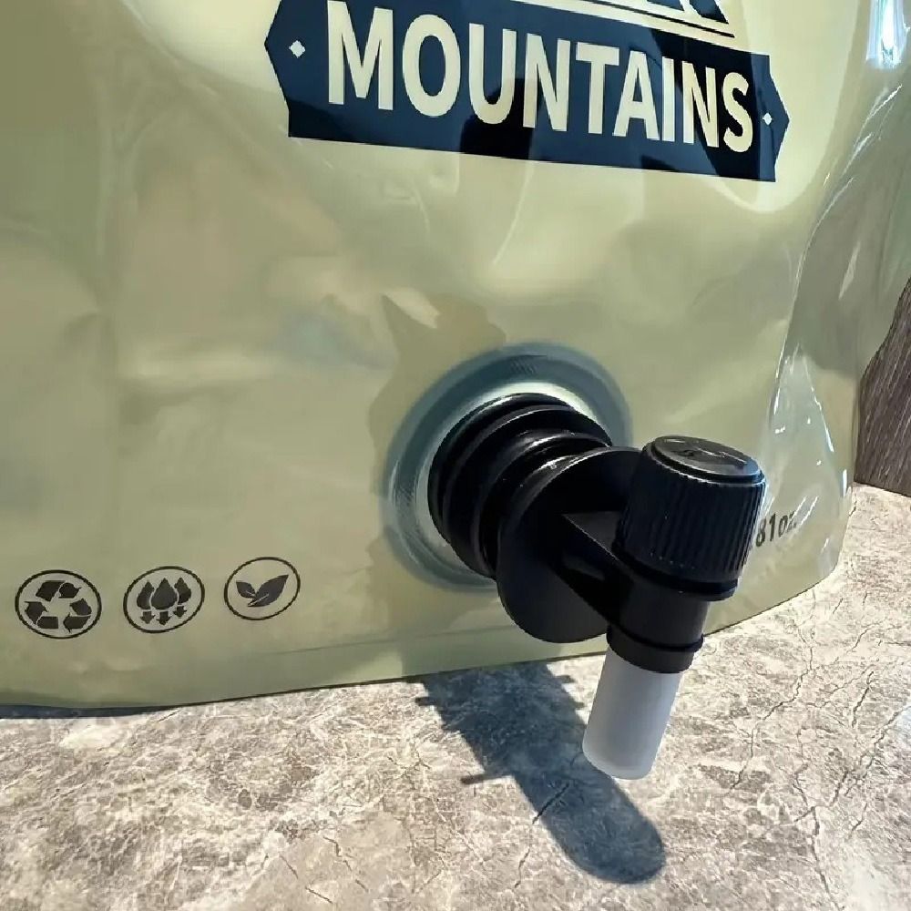 Water Bag Collapsible - Durable 8L Water Storage Bag Reusable
