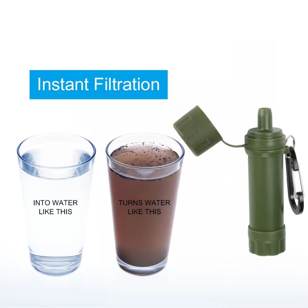 Mini Mini Water Filter Straw P - Water Purification Straw recension och pris