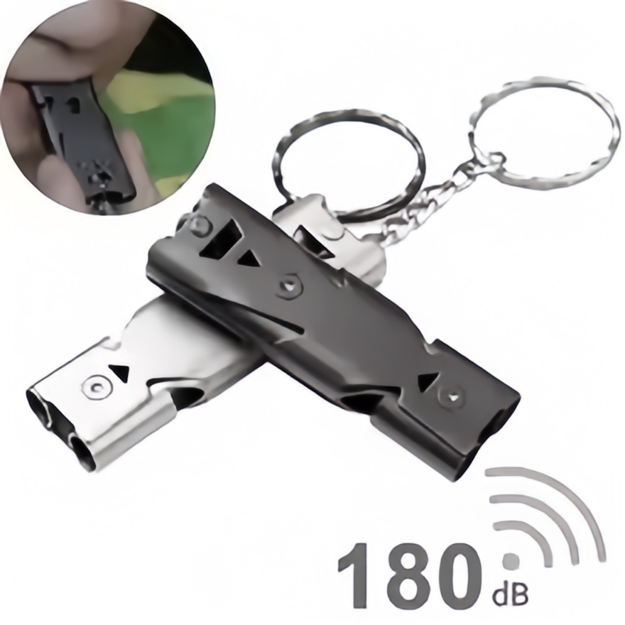 Survival Whistle Keychain Emer - Emergency Whistle Loud recension och pris