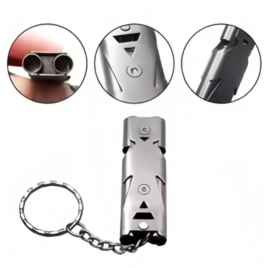 Survival Whistle Keychain Emer - Emergency Whistle Loud recension och pris