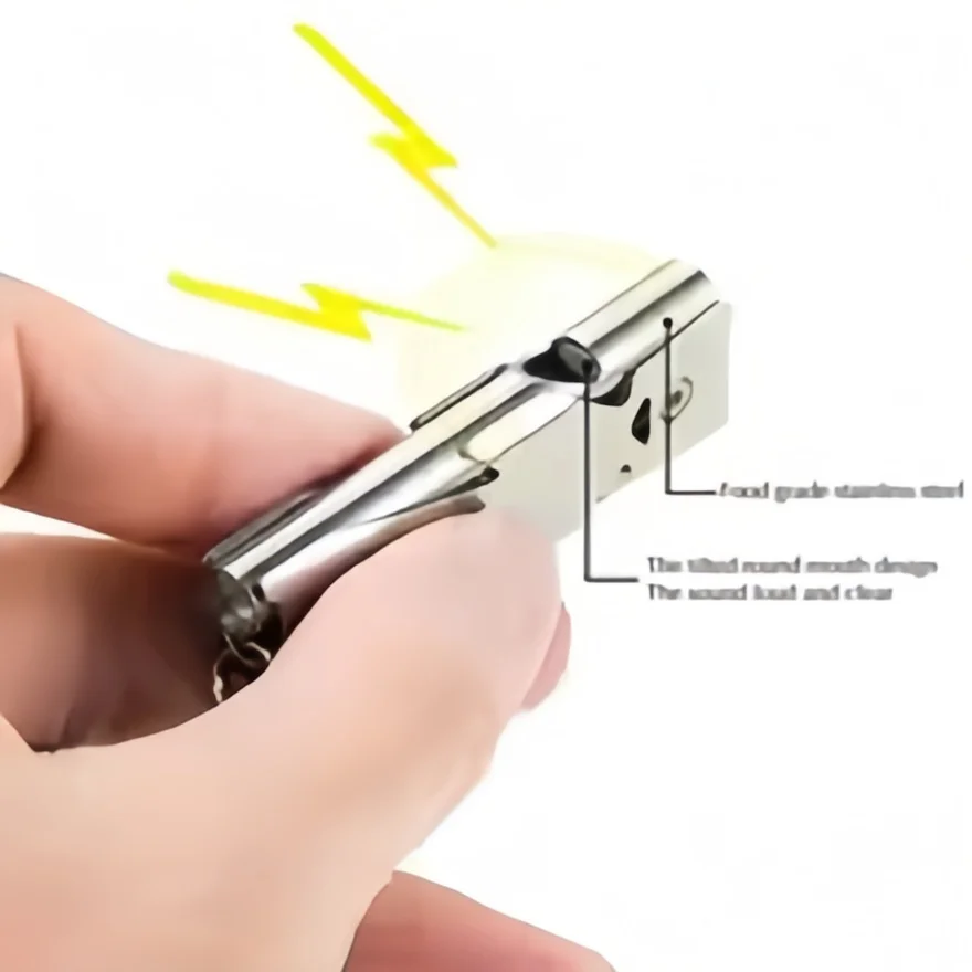 Survival Whistle Keychain Emer - Emergency Whistle Loud recension och pris