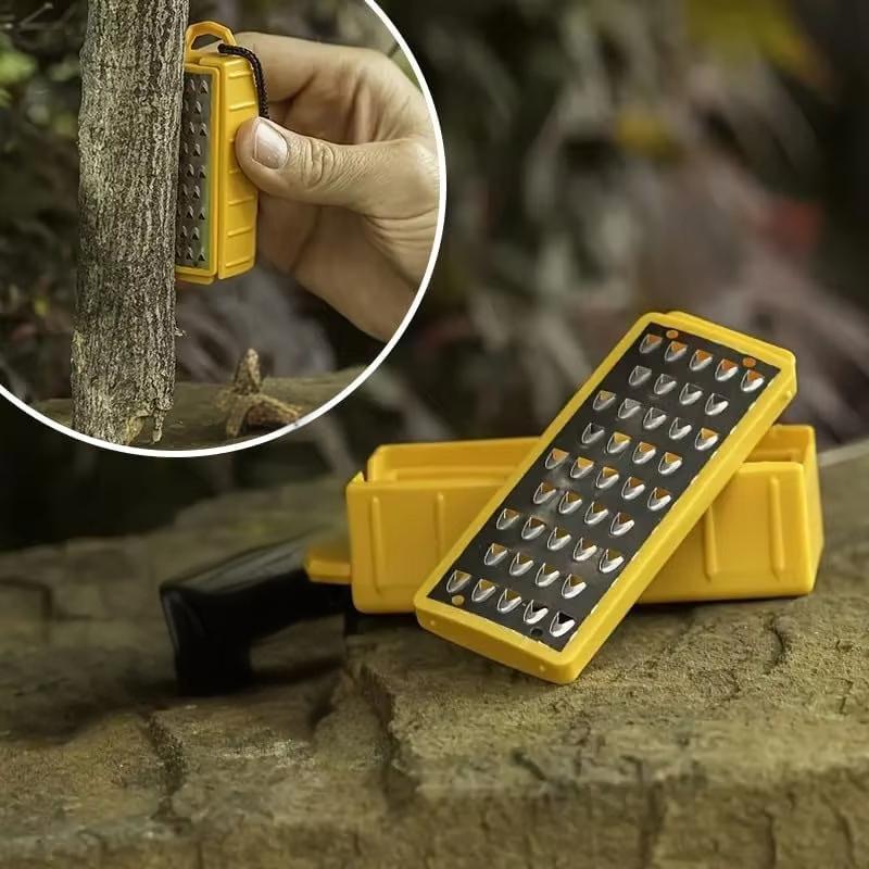 Outdoor Magnifying Glass Card  - Fire Starting Kit recension och pris