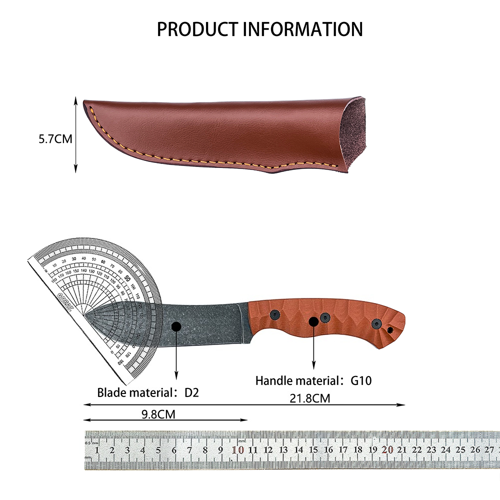 Durable Camping Fishing Portab - Bushcraft Knife Fixed recension och pris