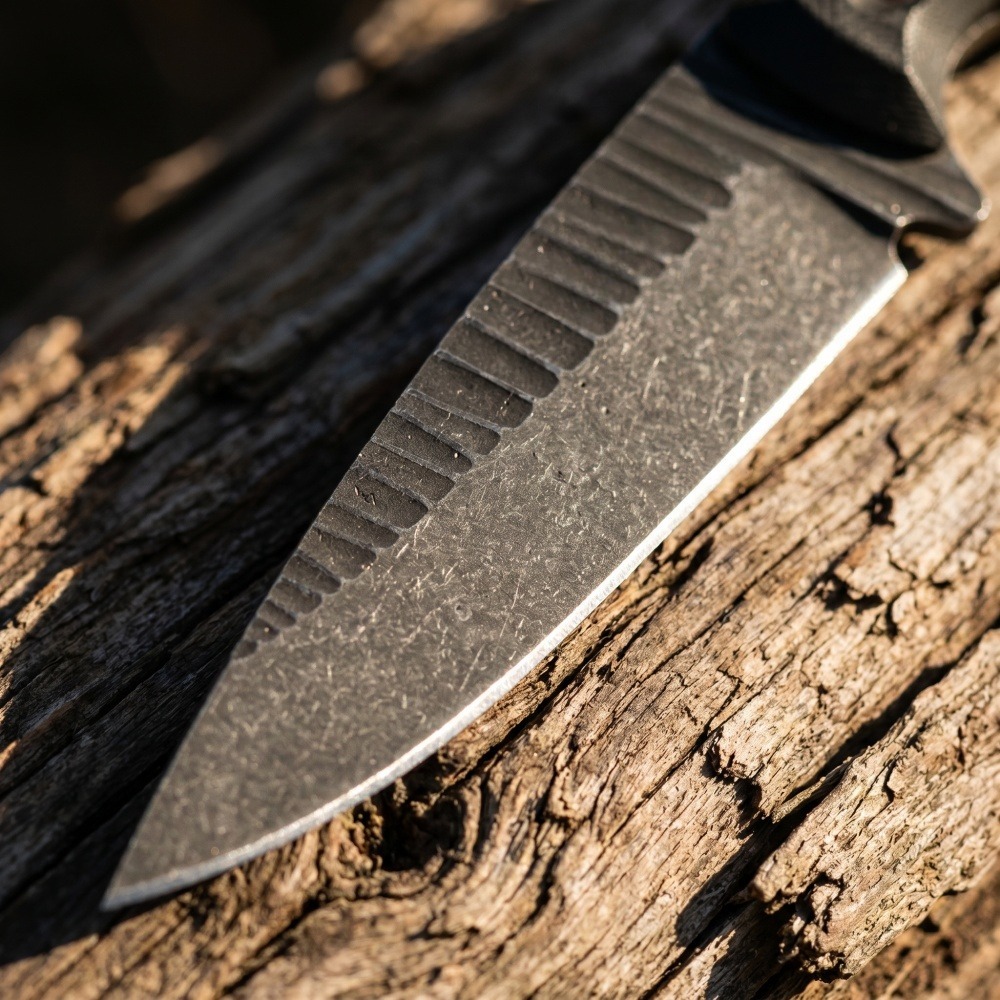 Full Tang Bushcraft Knife D2 B - Bushcraft Knife Fixed recension och pris