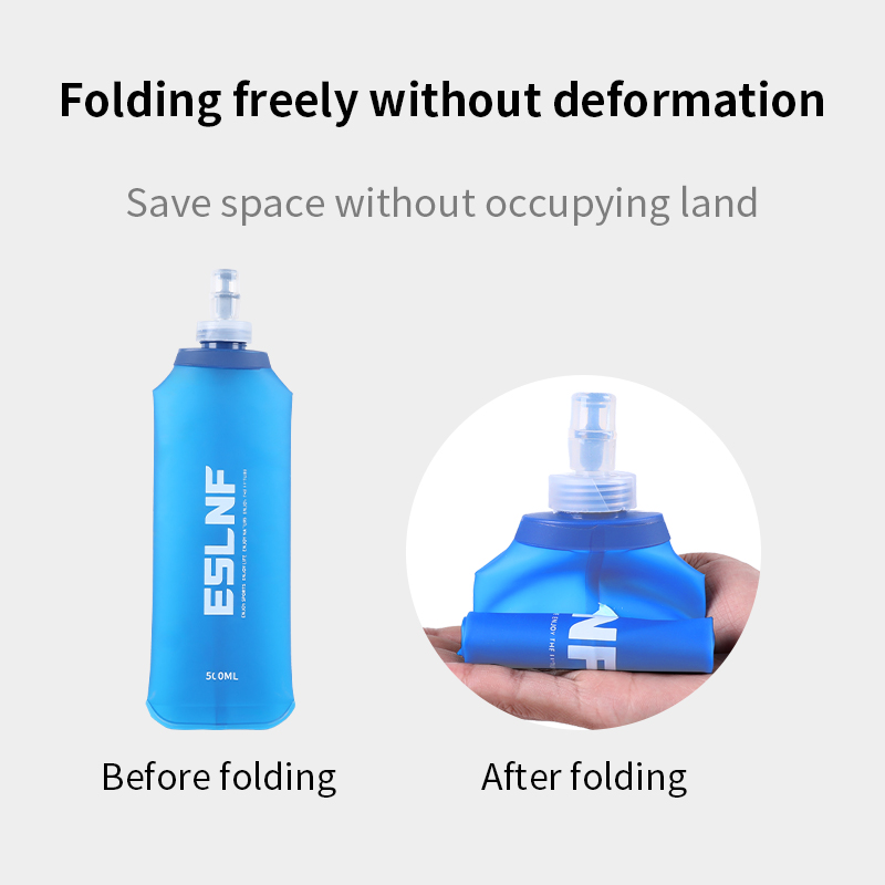 500ml Collapsible Water Bottle - Water Bag Collapsible recension och pris