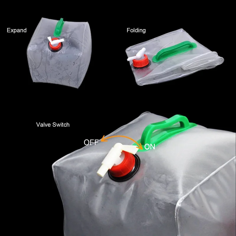 10L Foldable Water Tank Water  - Water Bag Collapsible recension och pris