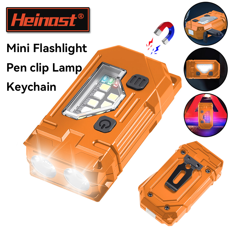 Mini Keychain EDC Flashlight R - Fishing Kit Compact recension och pris