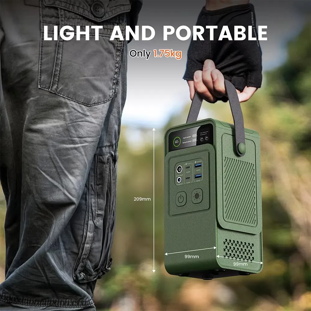 60000mAh 200W 192Wh Camping Po - Solar Emergency Charger recension och pris
