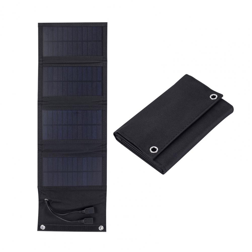 Portable Solar Charger Foldabl - Solar Emergency Charger recension och pris