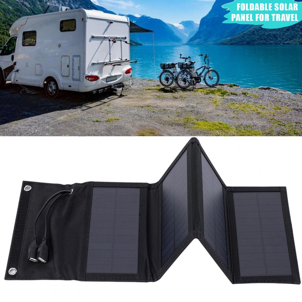 Portable Solar Charger Foldabl - Solar Emergency Charger recension och pris