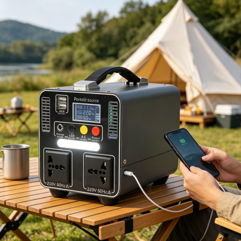 300W 166.5Wh/333Wh Portable Po - Solar Emergency Charger recension och pris