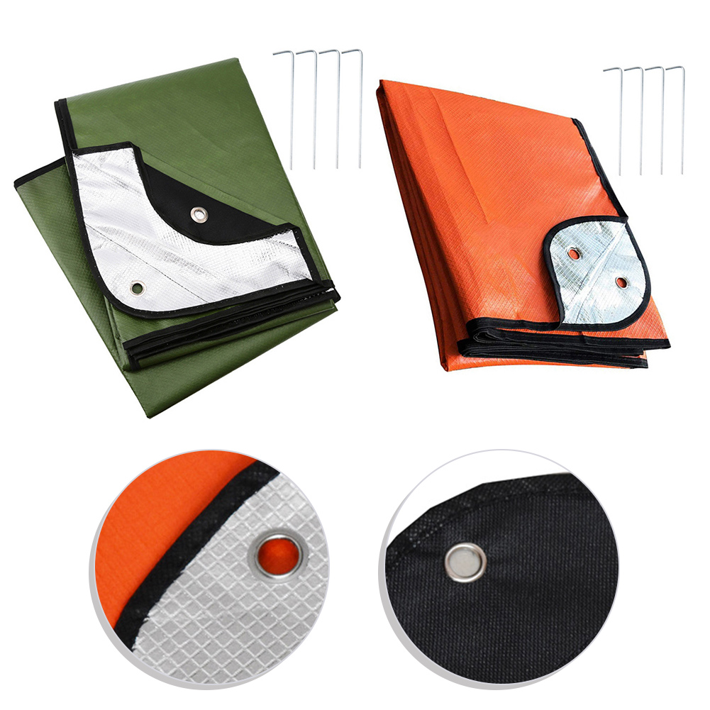 1pc Outdoor Camping Survival B - Survival Blanket Reflective recension och pris