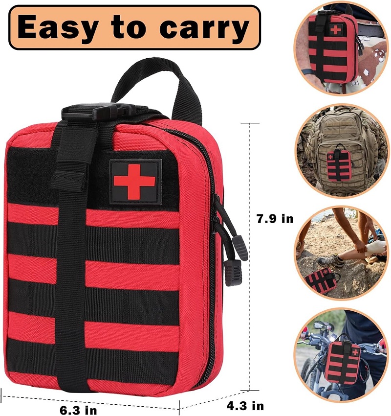Tactical First Aid Bag Surviva - Bivy Bag Emergency recension och pris