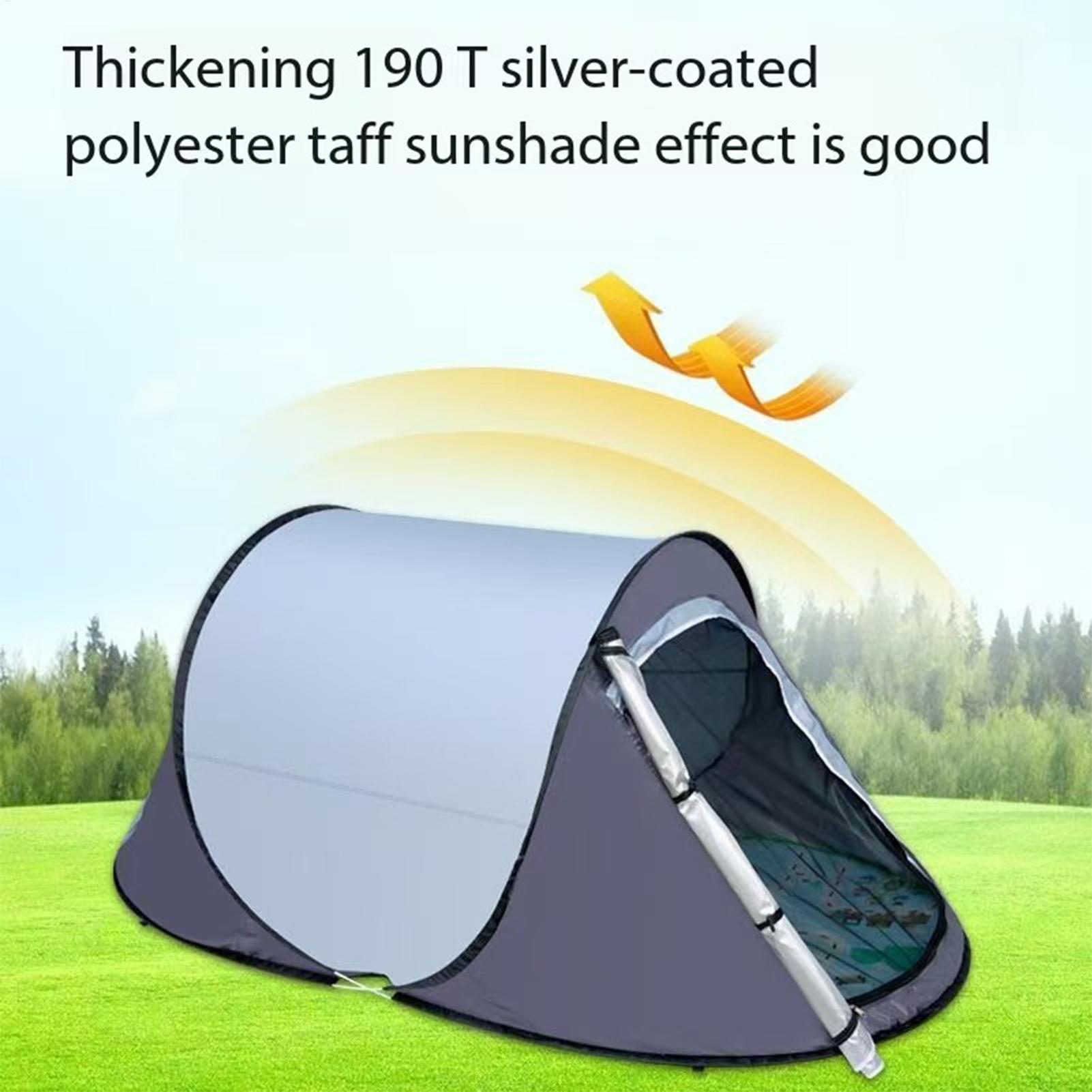 Hand-throw Automatic Open Camp - Emergency Mylar Tent recension och pris