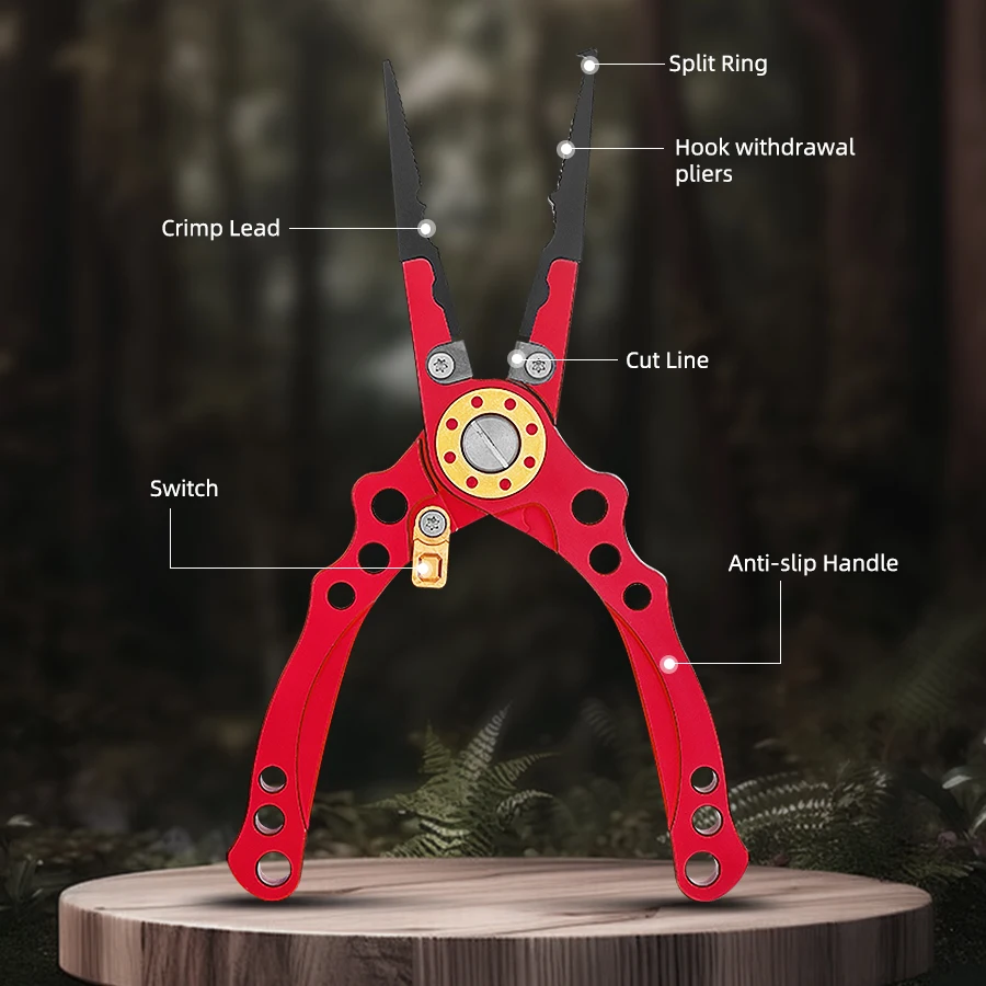 Aluminum Fishing Pliers, Fishi - Multi Tool Plier recension och pris