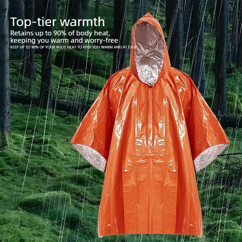 1-10PCS Emergency Rain Poncho  - Emergency Poncho Rain recension och pris