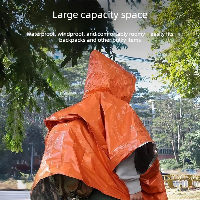 1-10PCS Emergency Rain Poncho  - Emergency Poncho Rain recension och pris