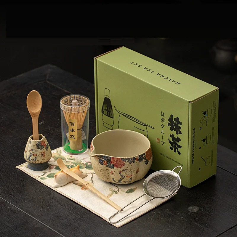 8PCS Japanese Flint red Matcha - Fire Starting Kit recension och pris