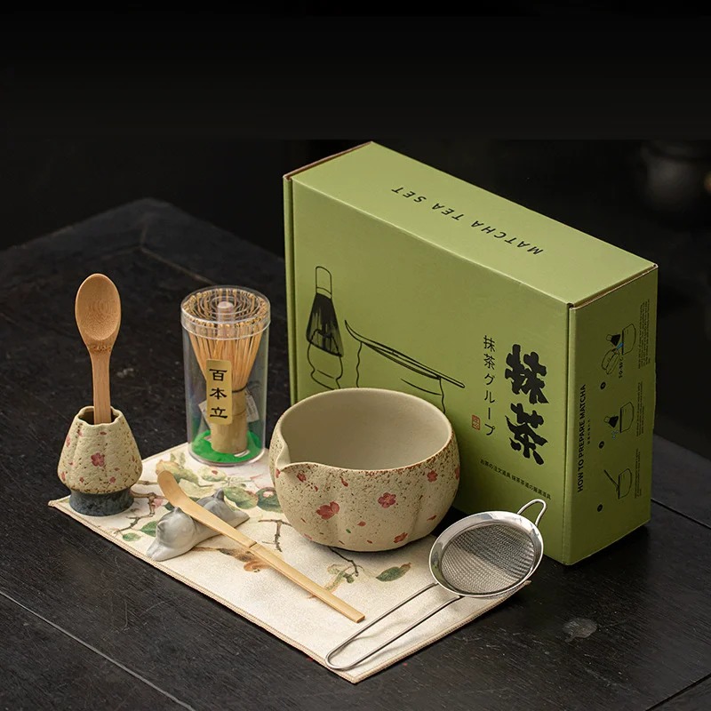 8PCS Japanese Flint red Matcha - Fire Starting Kit recension och pris