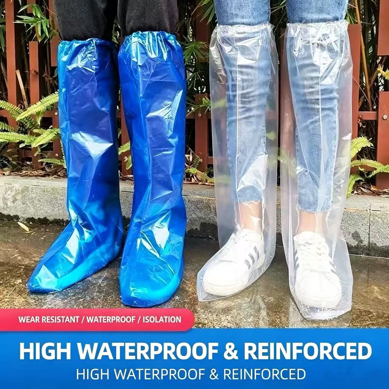 10Pcs Disposable Thick PE Rain - Emergency Poncho Rain recension och pris