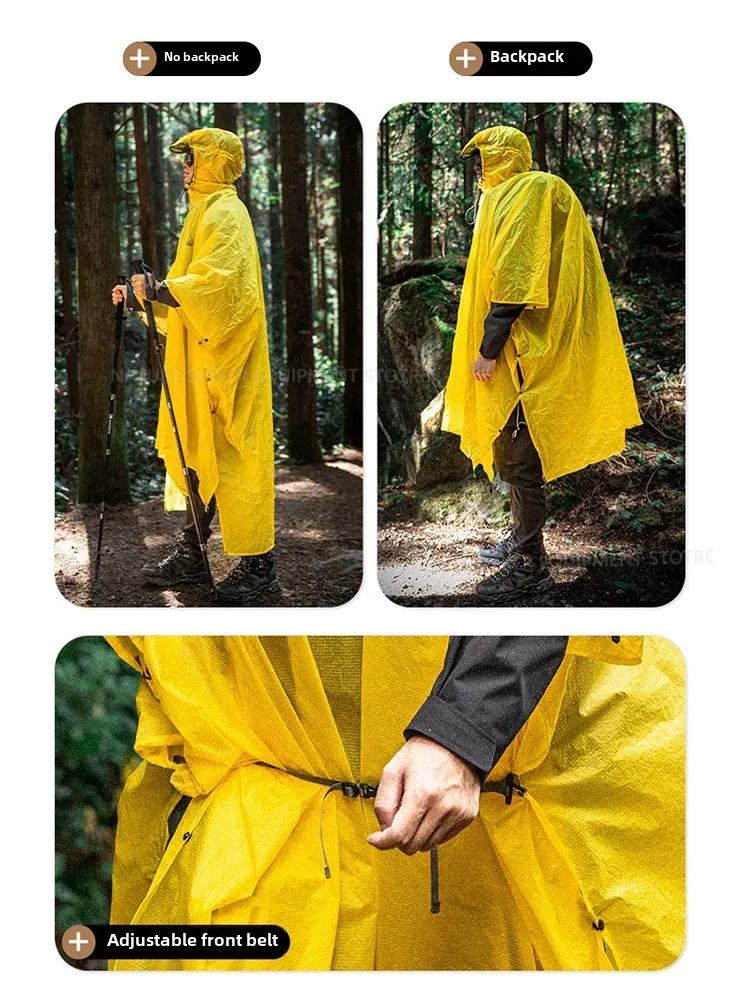 15D/210T Raincoat Waterproof R - Emergency Poncho Rain recension och pris